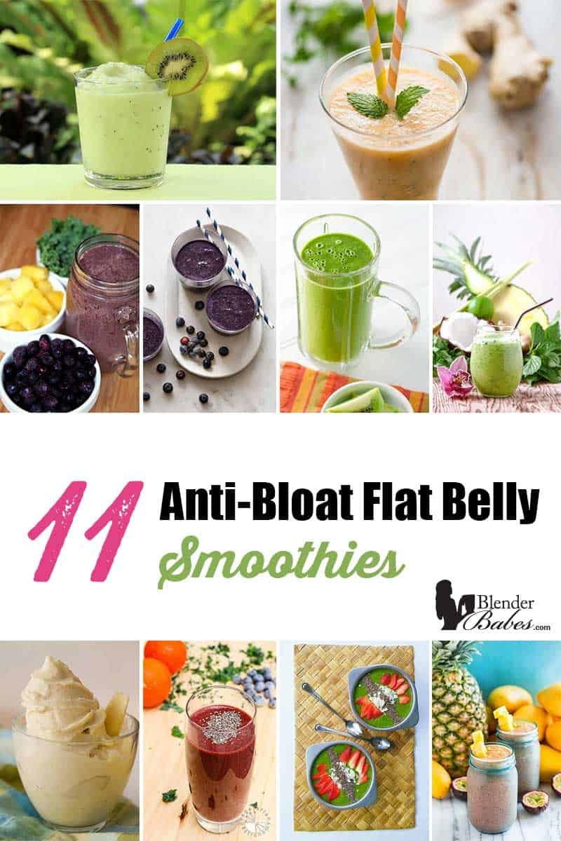 11 Effective Anti Bloat Flat Belly Smoothies