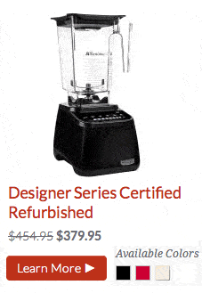 blendtec blender refurbished