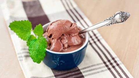 Healthy Ice Cream in a Blender