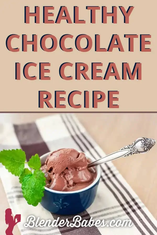 Chocolate Blender Ice Cream - Ventray Recipes