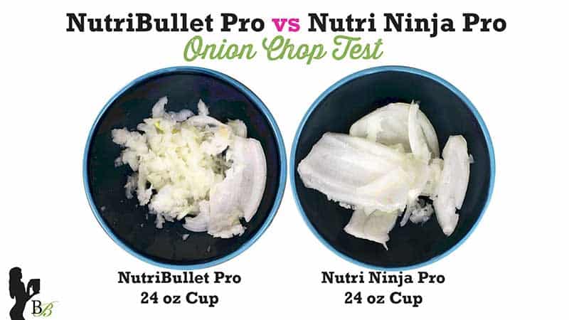NutriBullet vs Nutri Ninja PRO Onion Chop Test NutriBullet vs Nutri Ninja PRO Onion Chop Test