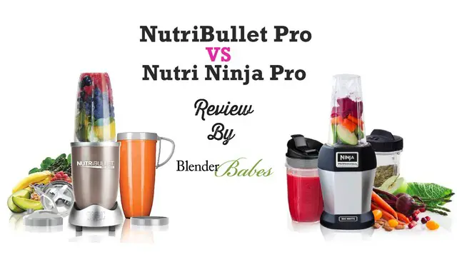 NutriBullet vs Nutri Ninja: Which personal-sized blender is better?