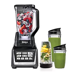  Ninja BL770AMZ Mega Kitchen System, 72 oz. Pitcher, 8-Cup Food  Processor, 16 oz. Single Serve Cup, 1500-Watt, Black (Renewed) : Everything  Else