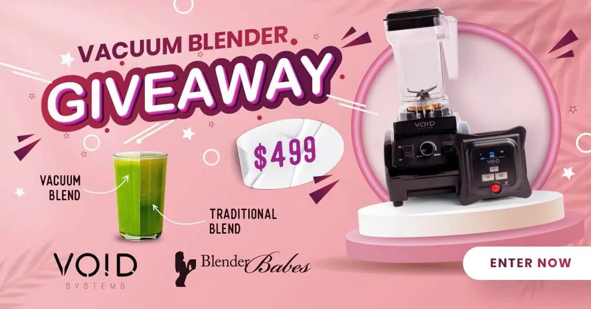 Turn a Vitamix or Blendtec into a Vacuum Blender with this Lid Kit 