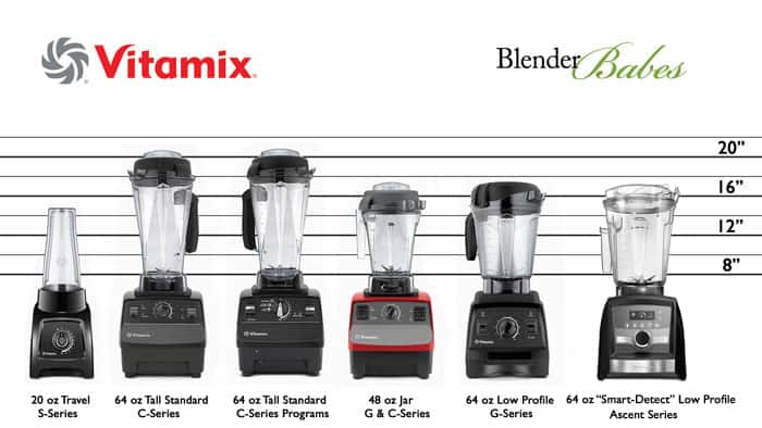 compare vitamix blender models