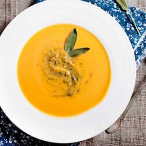 White Bean Pumpkin Soup Bisque