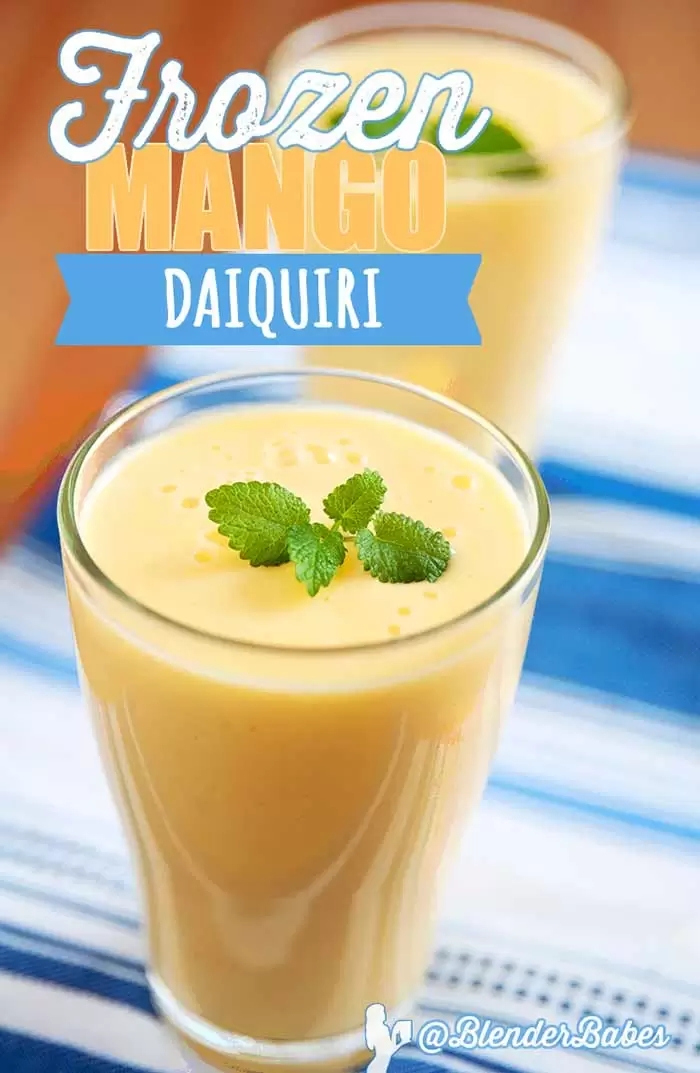 How to make a Mango Slushy in a Vitamix Blender!