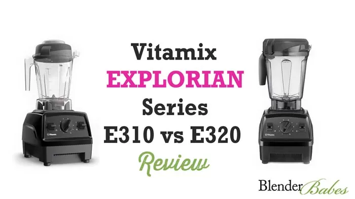 Vitamix Explorian E310 Series 10-Speed Black 48 oz. Blender 064068